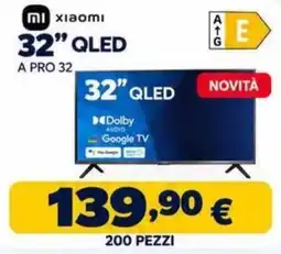 Sinergy Xiaomi 32" QLED offerta