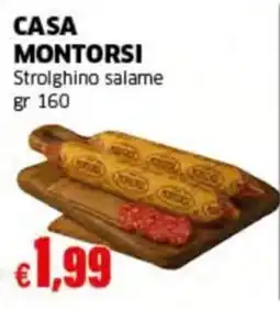 Mercati Alimentari Casa Montorsi Strolghino salame offerta