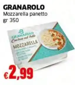 Mercati Alimentari Granarolo Mozzarella panetto offerta