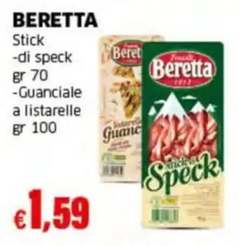 Beretta stick di speck