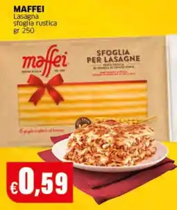 Mercati Alimentari Maffei Lasagna sfoglia rustica offerta