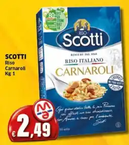 Mercati Alimentari Scotti Riso Carnaroli offerta