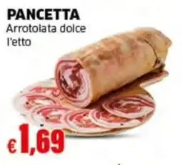 Mercati Alimentari Pancetta arrotolata dolce offerta
