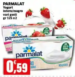 Mercati Alimentari Yogurt intero/magro Parmalat offerta