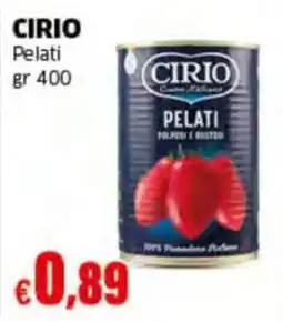 Mercati Alimentari Pelati Cirio offerta
