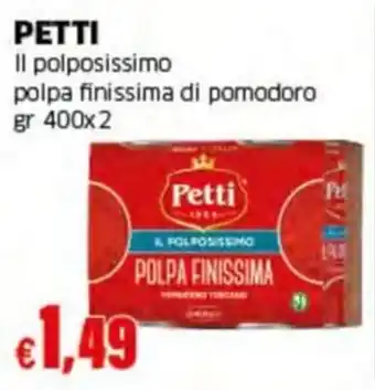 Polpa finissima di pomodoro Petti