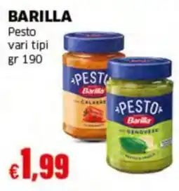 Mercati Alimentari Barilla Pesto offerta