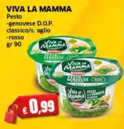Mercati Alimentari Pesto genovese D.O.P. classico/s. aglio rosso offerta