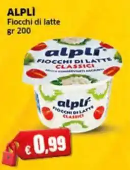 Mercati Alimentari Alpli fiocchi di latte classici offerta