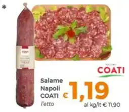 Tocal Salame Napoli COATI offerta