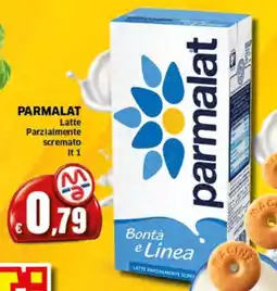 Mercati Alimentari Parmalat Latte Parzialmente scremato offerta