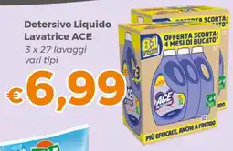 Tocal Detersivo Liquido Lavatrice ACE offerta