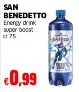 Mercati Alimentari San Benedetto Energy drink super boost offerta