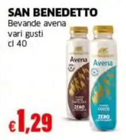 Mercati Alimentari San Benedetto bevande avena offerta