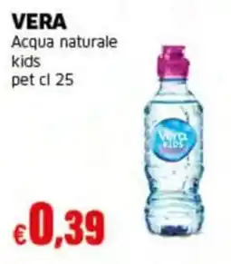 Mercati Alimentari Vera acqua naturale kids offerta
