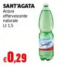 Mercati Alimentari Acqua effervescente naturale Sant'Agata offerta