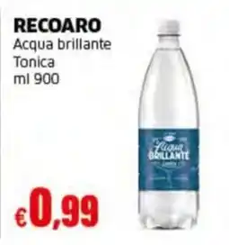 Mercati Alimentari Recoaro acqua brillante tonica offerta