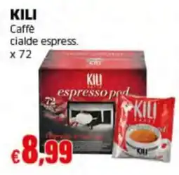 Mercati Alimentari Kili caffè cialde espresso offerta