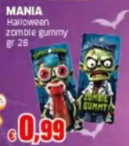 Mercati Alimentari Mania Halloween zombie gummy offerta