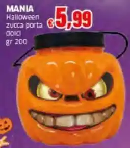 Mercati Alimentari Mania Halloween zucca porta dolci offerta