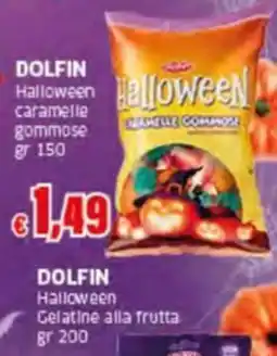 Mercati Alimentari DOLFIN Halloween caramelle gommose offerta