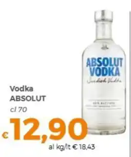 Tocal Vodka ABSOLUT offerta