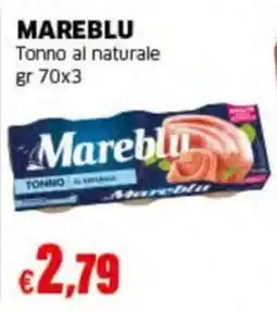 Mercati Alimentari Tonno al naturale Mareblu offerta