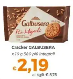 Tocal Cracker Galbusera offerta
