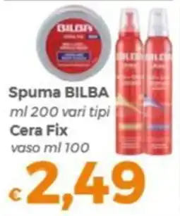 Tocal Spuma BILBA Cera Fix offerta
