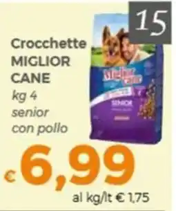 Tocal Crocchette Miglior Cane senior con pollo offerta