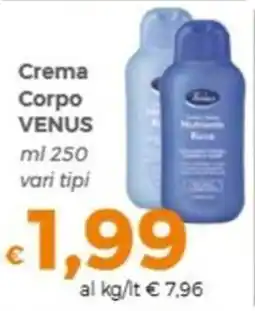 Tocal Crema Corpo VENUS offerta