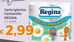 Tocal Carta Igienica Camomilla Regina offerta