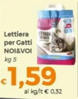 Tocal Lettiera per Gatti NOI&VOI offerta
