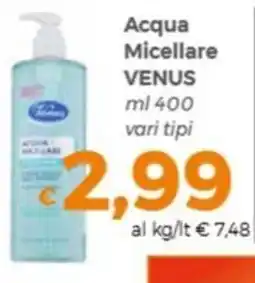Tocal Acqua Micellare Venus offerta