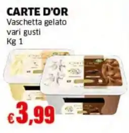 Mercati Alimentari Vaschetta gelato vari gusti offerta