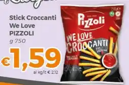 Tocal Stick Croccanti We Love Pizzoli offerta