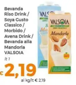 Tocal Bevanda alla Mandorla VALSOIA offerta