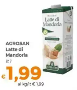 Tocal Agrosan Latte di Mandorla offerta