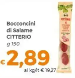 Tocal Bocconcini di Salame Citterio offerta