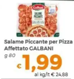 Tocal Salame Piccante per Pizza Affettato GALBANI offerta
