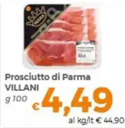 Tocal Prosciutto di Parma Villani offerta