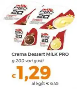 Tocal Crema Dessert MILK PRO offerta