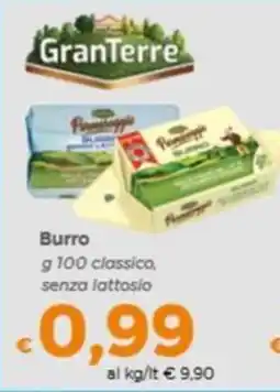 Tocal GranTerre Burro classico, senza lattosio offerta