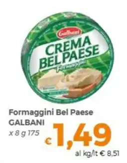Tocal Formaggini Bel Paese Galbani offerta