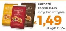 Tocal Cornetti Farciti DAIS offerta