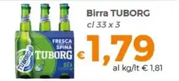 Tocal Birra TUBORG offerta