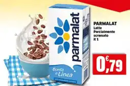 Mercati Alimentari Parmalat Latte Parzialmente Scremato offerta