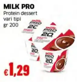 Mercati Alimentari Milk Pro Protein dessert offerta