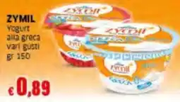 Mercati Alimentari Zymil Yogurt alla greca offerta