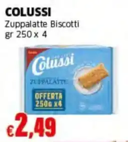 Mercati Alimentari Colussi Zuppalatte Biscotti offerta